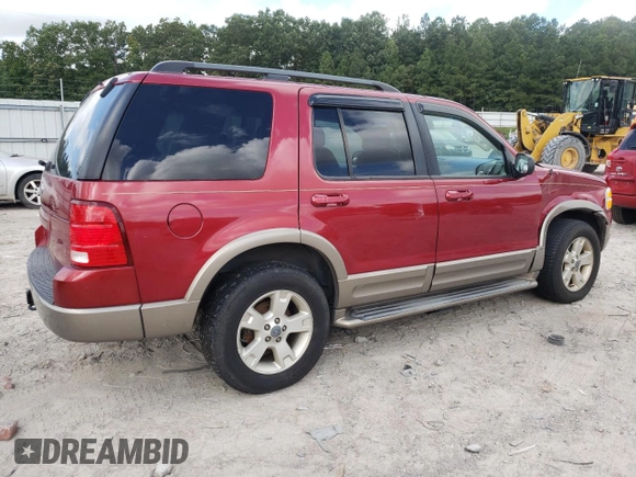 2003 Ford Explorer Eddie Bauer with VIN 1FMDU74K93UB13996, listed as a Copart auction lot 69265234 with 329,165 mi miles and Salvage title. Bid and sale history available at DreamBid. Image 3.