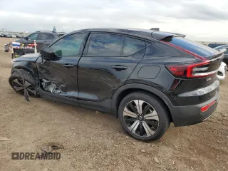 2023 Volvo C40 Recharge Pure Electric Plus with VIN YV4ED3GL3P2034098, listed as a Copart auction lot 46739434 with Not Provided miles. Bid and sale history available at carsss.com. Image 2.