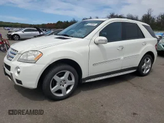 2008 Mercedes-Benz M 550 with VIN 4JGBB72E88A339756, listed as a Copart auction lot 64700545 with 156,018 mi miles and Salvage title. Bid and sale history available at DreamBid. Image 1.