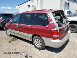 2003 Kia Sedona LX with VIN KNDUP131X36347280, listed as a Copart auction lot 66036964 with 0 mi miles and Salvage Title. Bid and sale history available at carsss.com. Image 2.