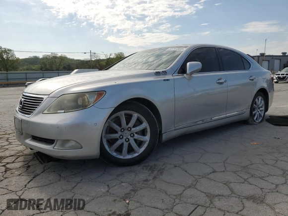 2007 Lexus LS 460 with VIN JTHBL46F575028472, listed as a Copart auction lot 53797385 with 178,194 mi miles and Clean Title. Bid and sale history available at DreamBid. Image 1.