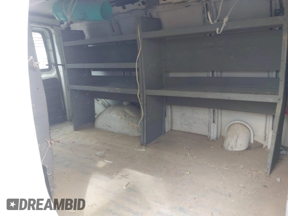 2016 Chevrolet Express Cargo with VIN 1GCWGAFF5G1261197, listed as a IAAI auction lot 42128029 with 117,535 mi miles and . Bid and sale history available at DreamBid. Image 8.