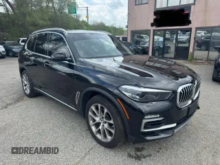 2019 BMW X5 xDrive40i z VIN 5UXCR6C59KLL21466, wystawiony jako Copart lot #59894305 z przebiegiem 141 794 mil mil oraz Tytuł czysty. Historia ofert i sprzedaży dostępna na DreamBid. Obrazek 1.