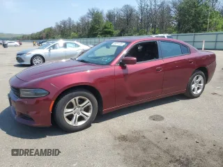 2020 Dodge Charger SXT with VIN 2C3CDXBG6LH214144, listed as a Copart auction lot 59891495 with 98,567 mi miles and Salvage title. Bid and sale history available at DreamBid. Image 1.