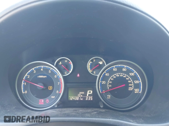 2010 Suzuki SX4 with VIN JS2YB5A34A6301801, listed as a IAAI auction lot 41884838 with 124,381 mi miles. Bid and sale history available at carsss.com. Image 7.