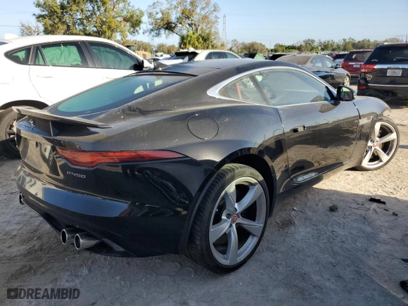 2022 Jaguar F-TYPE with VIN SAJDD1EE8NCK78426, listed as a Copart auction lot 78490204 with 16,290 mi miles and Salvage Title. Bid and sale history available at carsss.com. Image 3.