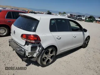 2012 Volkswagen Golf GTI Autobahn with VIN WVWHV7AJ7CW291246, listed as a Copart auction lot 61469265 with 137,884 mi miles and Salvage title. Bid and sale history available at DreamBid. Image 3.