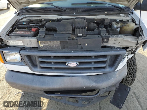 2007 Ford Econoline Cargo Commercial with VIN 1FTNE14W57DA29296, listed as a Copart auction lot 47969425 with 187,802 mi miles and Salvage Title. Bid and sale history available at DreamBid. Image 11.