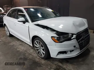2015 Audi A3 2.0T Premium Plus with VIN WAUEFGFF8F1083508, listed as a IAAI auction lot 40789596 with 41,839 mi miles. Bid and sale history available at carsss.com. Image 1.