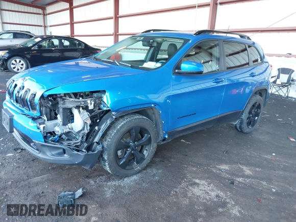 2018 Jeep Cherokee Limited with VIN 1C4PJMDX3JD575794, listed as a IAAI auction lot 41092523 with 64,337 mi miles. Bid and sale history available at carsss.com. Image 17.