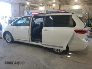 2016 Toyota Sienna XLE with VIN 5TDYK3DC1GS712589, listed as a Copart auction lot 53481245 with 125,487 mi miles and Salvage Title. Bid and sale history available at carsss.com. Image 2.