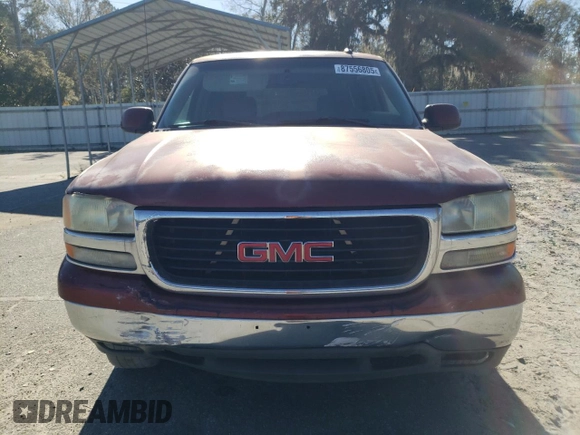 2003 GMC Yukon SLT with VIN 1GKEC13Z93J107323, listed as a Copart auction lot 87556805 with 345,806 mi miles and Salvage Title. Bid and sale history available at carsss.com. Image 5.