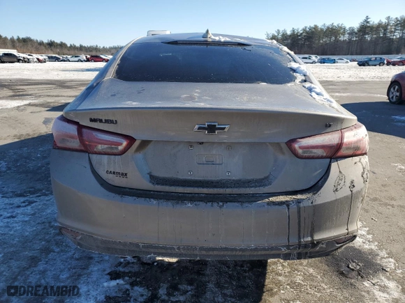 2022 Chevrolet Malibu LT with VIN 1G1ZD5ST4NF153817, listed as a Copart auction lot 89371715 with 32,308 mi miles and Salvage Title. Bid and sale history available at carsss.com. Image 6.