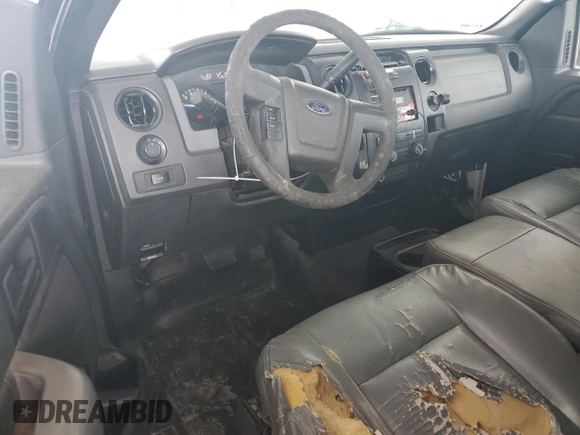 2012 Ford F-150 XL with VIN 1FTNF1CF8CKD06849, listed as a Copart auction lot 55236505 with 237,324 mi miles and Salvage title. Bid and sale history available at DreamBid. Image 8.
