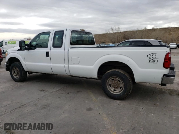 2015 Ford F-250 XLT with VIN 1FT7X2B65FEB71328, listed as a Copart auction lot 51834695 with 181,224 mi miles and Salvage title. Bid and sale history available at DreamBid. Image 2.