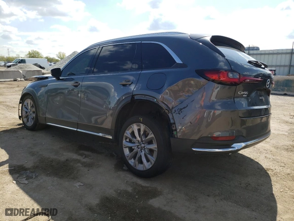 2024 Mazda CX-90 3.3 Turbo Premium with VIN JM3KKDHD6R1178334, listed as a Copart auction lot 73065814 with 3,484 mi miles and Salvage Title. Bid and sale history available at carsss.com. Image 2.