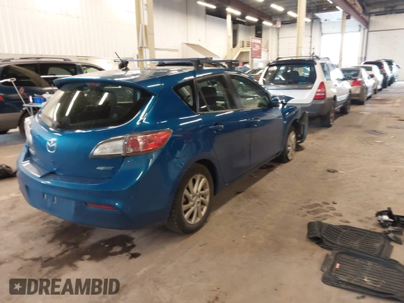 2012 Mazda 3 i Touring with VIN JM1BL1L81C1661610, listed as a IAAI auction lot 41840710 with 60,567 mi miles and . Bid and sale history available at DreamBid. Image 4.