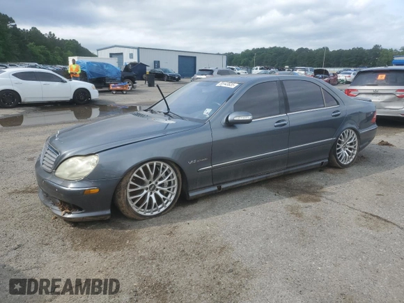 2006 Mercedes-Benz S with VIN WDBNG79J66A464238, listed as a Copart auction lot 55443835 with Not Provided miles and Salvage Title. Bid and sale history available at DreamBid. Image 1.