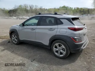 2022 Hyundai Kona SEL with VIN KM8K6CAB0NU819594, listed as a Copart auction lot 54339375 with 21,457 mi miles and Salvage Title. Bid and sale history available at DreamBid. Image 2.