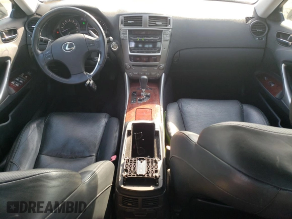 2007 Lexus IS 250 with VIN JTHCK262075012298, listed as a Copart auction lot 66276613 with 103,418 mi miles and Clean title. Bid and sale history available at DreamBid. Image 8.