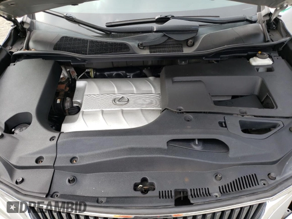 2010 Lexus RX 350 with VIN 2T2BK1BA1AC021974, listed as a Copart auction lot 49097325 with 111,078 mi miles and Salvage Title. Bid and sale history available at DreamBid. Image 12.