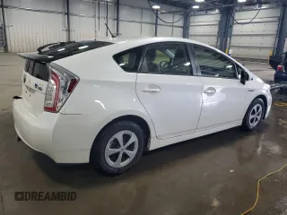 2012 Toyota Prius One with VIN JTDKN3DU1C5470313, listed as a Copart auction lot 55340305 with 106,776 mi miles and Salvage Title. Bid and sale history available at DreamBid. Image 3.