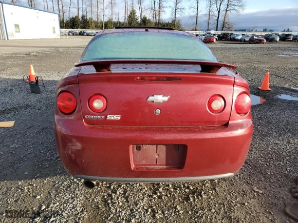2007 Chevrolet Cobalt SS with VIN 1G1AM15BX77308327, listed as a Copart auction lot 49399995 with 0 mi miles and Salvage Title. Bid and sale history available at carsss.com. Image 6.