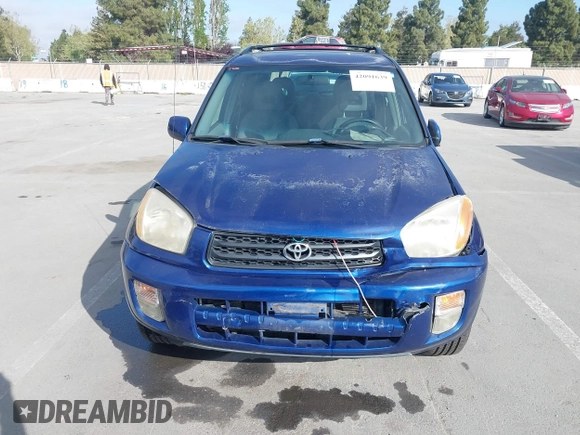 2003 Toyota RAV4 with VIN JTEGH20V630113868, listed as a IAAI auction lot 42091639 with 167,781 mi miles. Bid and sale history available at carsss.com. Image 6.