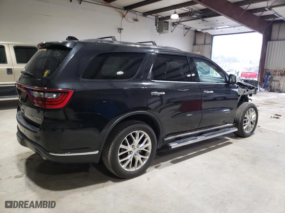 2014 Dodge Durango Citadel with VIN 1C4RDJEG8EC563357, listed as a Copart auction lot 52500965 with 120,769 mi miles and Salvage Title. Bid and sale history available at carsss.com. Image 3.