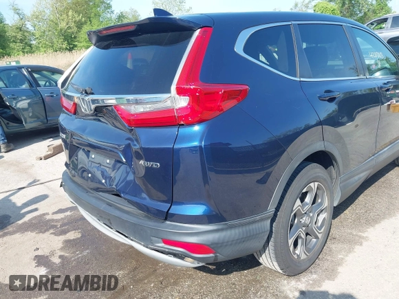 2017 Honda CR-V EX with VIN 2HKRW2H54HH682784, listed as a IAAI auction lot 42117213 with 133,860 mi miles. Bid and sale history available at carsss.com. Image 17.