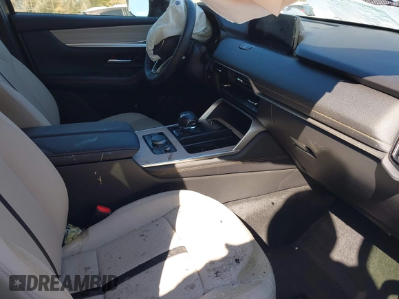 2024 Mazda CX-90 Preferred Plus with VIN JM3KKCHD7R1166459, listed as a IAAI auction lot 41621442 with 5,742 mi miles and . Bid and sale history available at DreamBid. Image 5.