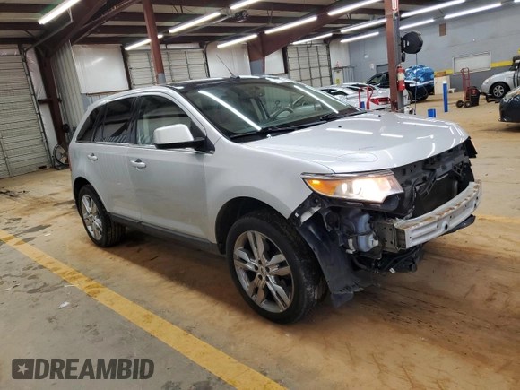 2011 Ford Edge Limited with VIN 2FMDK3KC6BBA02451, listed as a Copart auction lot 60855275 with 171,165 mi miles and Salvage title. Bid and sale history available at DreamBid. Image 4.