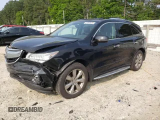 2014 Acura MDX Advance z VIN 5FRYD4H80EB019891, wystawiony jako Copart lot #57969825 z przebiegiem 150 111 mil mil oraz Szkoda całkowita • Salvage title. Historia ofert i sprzedaży dostępna na DreamBid. Obrazek 1.