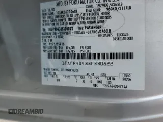 2003 Ford Mustang Standard с VIN 1FAFP40433F330822, выставлен на аукционе Copart как лот 57473325 с пробегом 170 282 миль миль и Списание • Salvage title. История ставок и продаж доступна на DreamBid. Изображение 13.