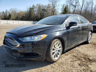 2017 Ford Fusion SE with VIN 3FA6P0H71HR308092, listed as a Copart auction lot 49848475 with 0 mi miles and Salvage Title. Bid and sale history available at carsss.com. Image 1.