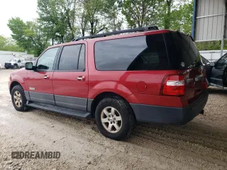 2007 Ford Expedition Max XLT with VIN 1FMFK16587LA18862, listed as a Copart auction lot 54990035 with 272,196 mi miles and Clean title. Bid and sale history available at DreamBid. Image 2.