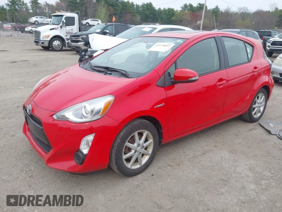 2015 Toyota Prius One with VIN JTDKDTB32F1098845, listed as a IAAI auction lot 42124053 with 111,871 mi miles and . Bid and sale history available at carsss.com. Image 17.