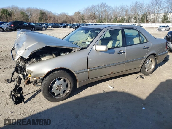 1999 Mercedes-Benz C 230/260/280/320 with VIN WDBHA24G1XA690377, listed as a Copart auction lot 46798634 with 112,470 mi miles and Clean Title. Bid and sale history available at carsss.com. Image 1.