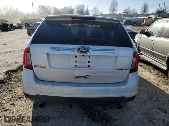 2011 Ford Edge Limited with VIN 2FMDK3KC2BBA27136, listed as a Copart auction lot 44351874 with 156,187 mi miles and Salvage Title. Bid and sale history available at carsss.com. Image 6.