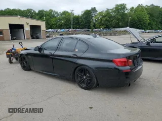 2013 BMW 5 Series 535i xDrive with VIN WBAFU7C59DDU68738, listed as a Copart auction lot 62061725 with 153,052 mi miles and Salvage title. Bid and sale history available at DreamBid. Image 2.