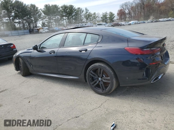 2020 BMW 8 Series 840i with VIN WBAGV4C0XLCD97822, listed as a Copart auction lot 52265065 with Not provided miles and Clean title. Bid and sale history available at DreamBid. Image 2.