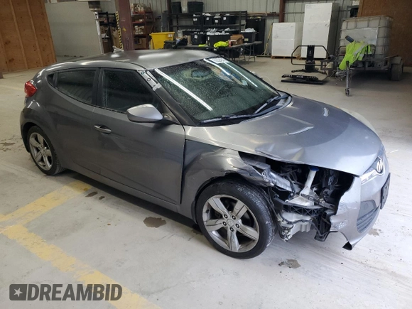 2012 Hyundai Veloster w/Black Int with VIN KMHTC6AD0CU045389, listed as a Copart auction lot 55524945 with 177,161 mi miles and Salvage title. Bid and sale history available at DreamBid. Image 4.