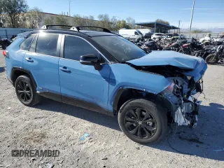2023 Toyota RAV4 Hybrid XSE with VIN 2T3E6RFV4PW039496, listed as a Copart auction lot 39150774 with 13,533 mi miles and Salvage title. Bid and sale history available at DreamBid. Image 4.