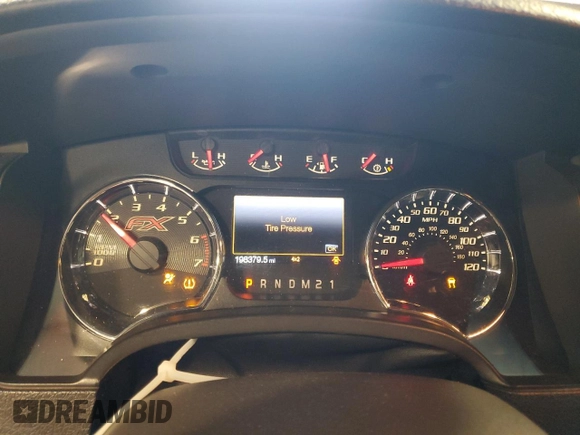 2013 Ford F-150 XL with VIN 1FTFW1EFXDKD77571, listed as a Copart auction lot 47632155 with 198,379 mi miles and Salvage Title. Bid and sale history available at carsss.com. Image 9.