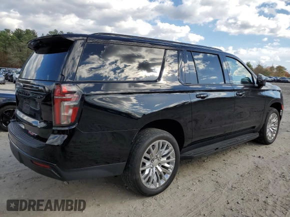 2023 Chevrolet Suburban RST with VIN 1GNSKEKDXPR293788, listed as a Copart auction lot 77902924 with 75,245 mi miles and Salvage title. Bid and sale history available at DreamBid. Image 3.