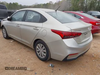2020 Hyundai Accent SE with VIN 3KPC24A68LE099132, listed as a IAAI auction lot 41923649 with 100,098 mi miles. Bid and sale history available at carsss.com. Image 3.