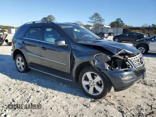 2011 Mercedes-Benz M 350 with VIN 4JGBB8GB4BA746730, listed as a Copart auction lot 82006164 with 160,098 mi miles and Salvage Title. Bid and sale history available at DreamBid. Image 4.