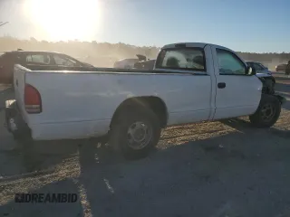 1997 Dodge Dakota with VIN 1B7FL26X1VS197791, listed as a Copart auction lot 88724045 with Not Provided miles and Salvage Title. Bid and sale history available at carsss.com. Image 3.