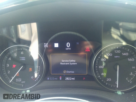 2023 Cadillac XT5 AWD Premium Luxury with VIN 1GYKNDRS5PZ141071, listed as a IAAI auction lot 36571530 with 2,822 mi miles and . Bid and sale history available at DreamBid. Image 7.