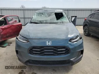 2024 Honda HR-V Sport with VIN 3CZRZ2H53RM756936, listed as a Copart auction lot 49142525 with 14,096 mi miles and Salvage Title. Bid and sale history available at carsss.com. Image 5.
